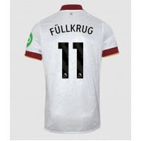 Dres West Ham United Niclas Fullkrug #11 Rezervni 2024-25 Kratak Rukav